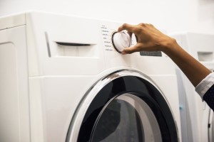 Woman-Laundry