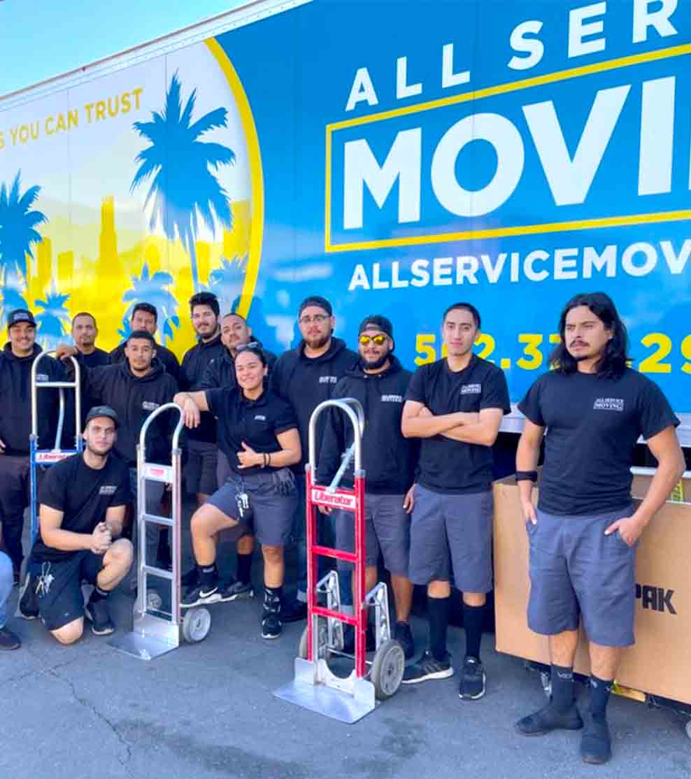 All Service Moving professional movers in Downey Los Angeles, CA