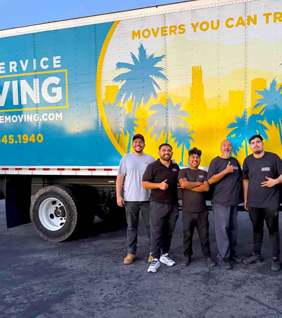 All Service Moving professional movers in Montebello Los Angeles, CA.