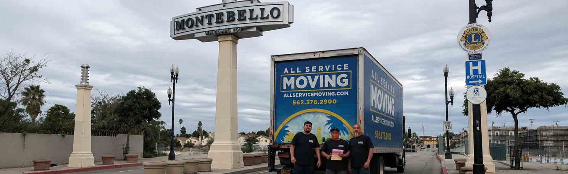 All Service Moving professional movers in Montebello Los Angeles CA