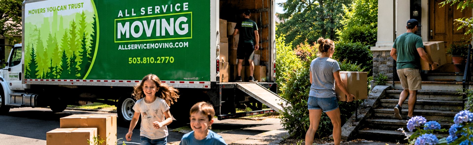 Moving With Kids in Summer: Portland Family Checklist
